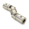 Ruland Double U-Joint, 14 mm x 14 mm Bores, 38.0 mm OD, Stainless UDSK24-14MM-14MM-SS